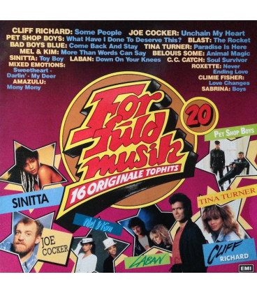 For Fuld Musik 20 - CD - BRUGT