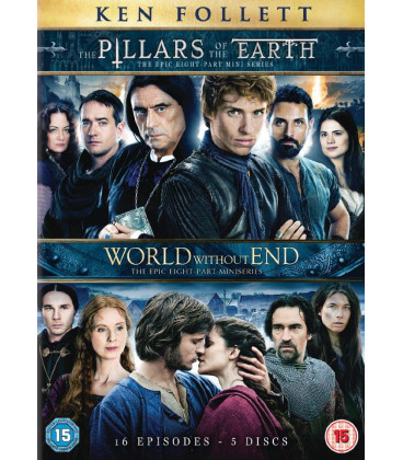 Pillars of the Earth / World Without End (2-pack) - DVD - BRUGT