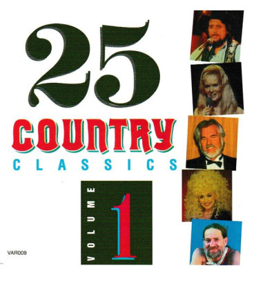 25 Country Classics Volume 1 - CD- BRUGT ----