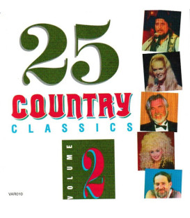 25 Country Classics Volume 2 - CD - BRUGT ---