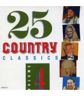 25 Country Classics Volume 4 - CD - BRUGT ---