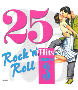 25 Rock 'n' Roll Hits Volume Three - CD  BRUGT ---