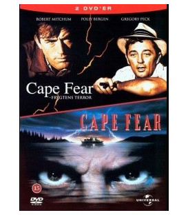 Cape Fear (1962) + Cape Fear (1991) - 2 DVD - BRUGT
