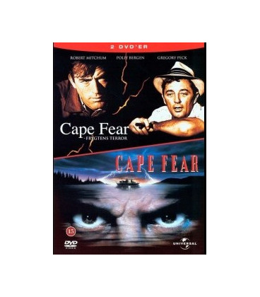 Cape Fear (1962) + Cape Fear (1991) - 2 DVD - BRUGT
