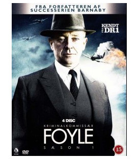 Kriminalkommisær Foyle: Sæson 1 - 4 DVD - NY I FOLIE