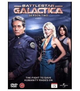 Battlestar Galactica: Sæson 2 - 6 DVD - BRUGT