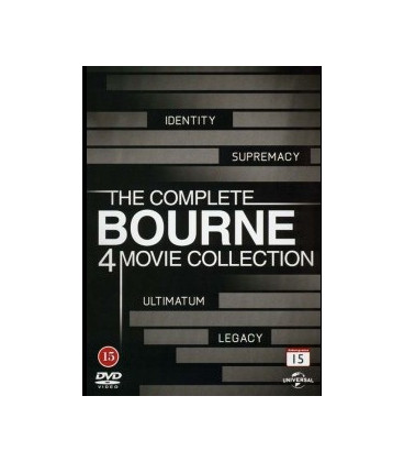 The Complete Bourne 4-Movie Collection - 4 DVD - NY I FOLIE