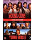 Young Guns 1 + 2  -  2  DVD - BRUGT
