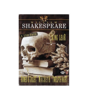 William Shakespeare Boks - 4 DVD - NY I FOLIE