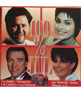 100% Jul - Svensk - CD - BRUGT