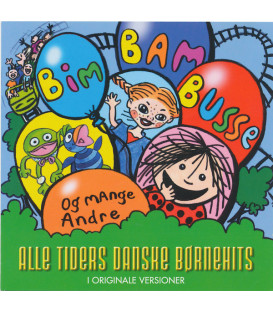 Bim Bam Busse - Alle Tiders Danske Børnehits - 2 CD - BRUGT