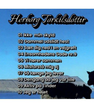 Herborg Torkilsdóttir - Egne sange og udvalgte favoritter af Kim og John - CD - NY
