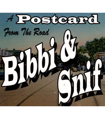Bibbi & Snif - A postcard from the road - CD - BRUGT