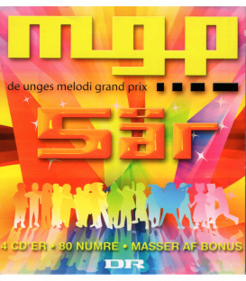 MGP - De Unges Melodi Grandprix - 4 CD - BRUGT