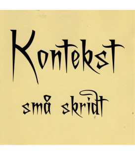 Kontekst små skridt - CD - BRUGT