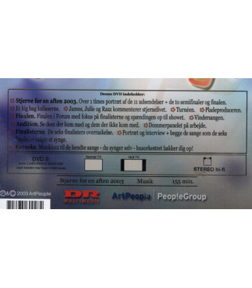 Stjerne For En Aften - DVD - BRUGT