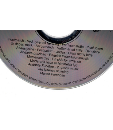 Dansk Frimurermusik - CD - BRUGT