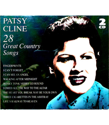 Patsy Cline – 28 Great Country Songs - 2 CD - BRUGT