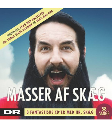 Hr. Skæg - Masser af Skæg - 3 CD - BRUGT       A 36