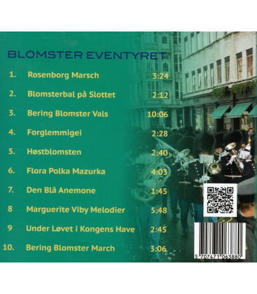 Den Kongelige Livgardes Musikkorps – Blomster Eventyret - CD - BRUGT