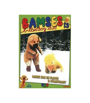 Bamses Billedbog 13: Bamse Har En Fløjte + Svampejagt - DVD - BRUGT