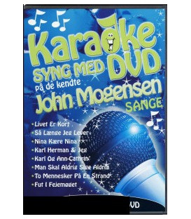 Karaoke - Syng Med På De Kendte John Mogensen Sange - DVD - NY
