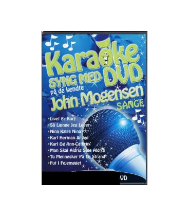 Karaoke - Syng Med På De Kendte John Mogensen Sange - DVD - NY