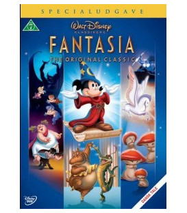 Fantasia - Disney Klassiker - Guldnummer 3 - DVD - BRUGT