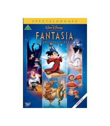 Fantasia - Disney Klassiker - Guldnummer 3 - DVD - BRUGT