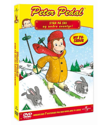 Peter Pedal - Står på ski og andre eventyr - DVD - BRUGT