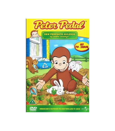 Peter Pedal - Den Perfekte Gulerod og andre eventyr - DVD - BRUGT