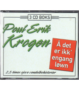 Poul Erik Krogen – Å Det Er Ikk' Engang Løwn - 3 CD - BRUGT