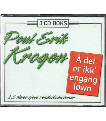 Poul Erik Krogen – Å Det Er Ikk' Engang Løwn - 3 CD - BRUGT