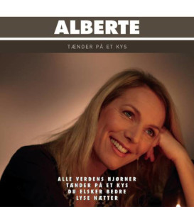 Alberte – Tænder på et kys - CD - BRUGT