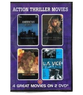 Action Thriller Movies (American Born + 3 andre film) - 2 DVD - NY I FOLIE