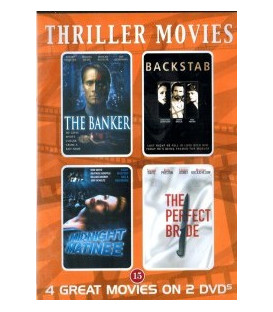 Thriller Movies (The Banker + 3 mere) - 2 DVD  NY I FOLIE
