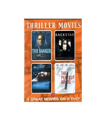 Thriller Movies (The Banker + 3 mere) - 2 DVD  NY I FOLIE