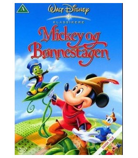 Mickey og Bønnestagen - Disney Klassiker - Guldnummer 9 - DVD - BRUGT