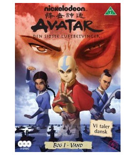 Avatar: Den Sidste Luftbetvinger - Bog 1 Vand - 3 DVD - BRUGT