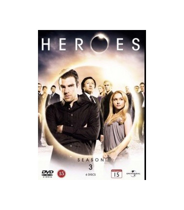 Heroes: Sæson 3 - 6 DVD - BRUGT
