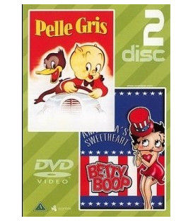 Pelle Gris & Betty Boop  - 2 DVD - BRUGT
