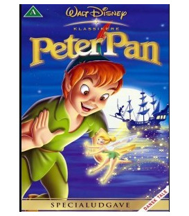Peter Pan - Disney Klassiker - Guldnummer 14 - DVD - BRUGT