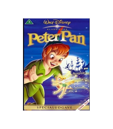 Peter Pan - Disney Klassiker - Guldnummer 14 - DVD - BRUGT