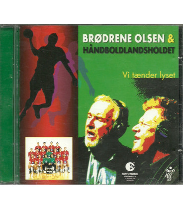 Brødrene Olsen & Håndboldlandsholdet – Vi Tænder Lyset - CD - BRUGT