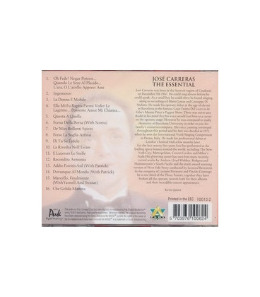 Josë Carreras The Essential - CD - NY