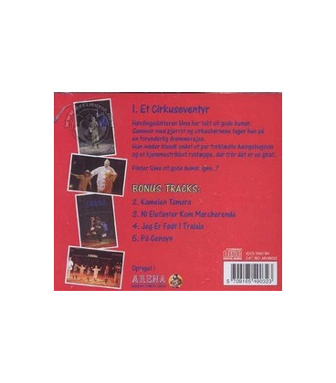 Cirkuspjerrot fortæller, cirkusrim, rock og remser - CD - NY