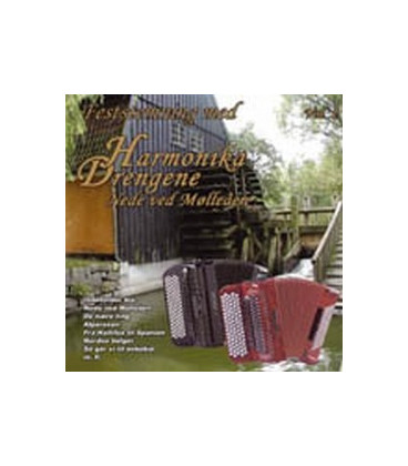 Harmonika Drengene Feststemning med.. Vol 1 Instrumental - CD - NY