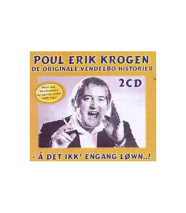 Poul Erik Krogen -  De originale Vendelbo historier 2 CD - gul - 2 CD - NY