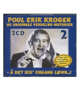 Poul Erik Krogen - De originale Vendelbo historier  2 CD - blå - 2 CD - NY