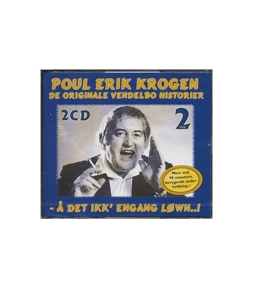 Poul Erik Krogen - De originale Vendelbo historier  2 CD - blå - 2 CD - NY
